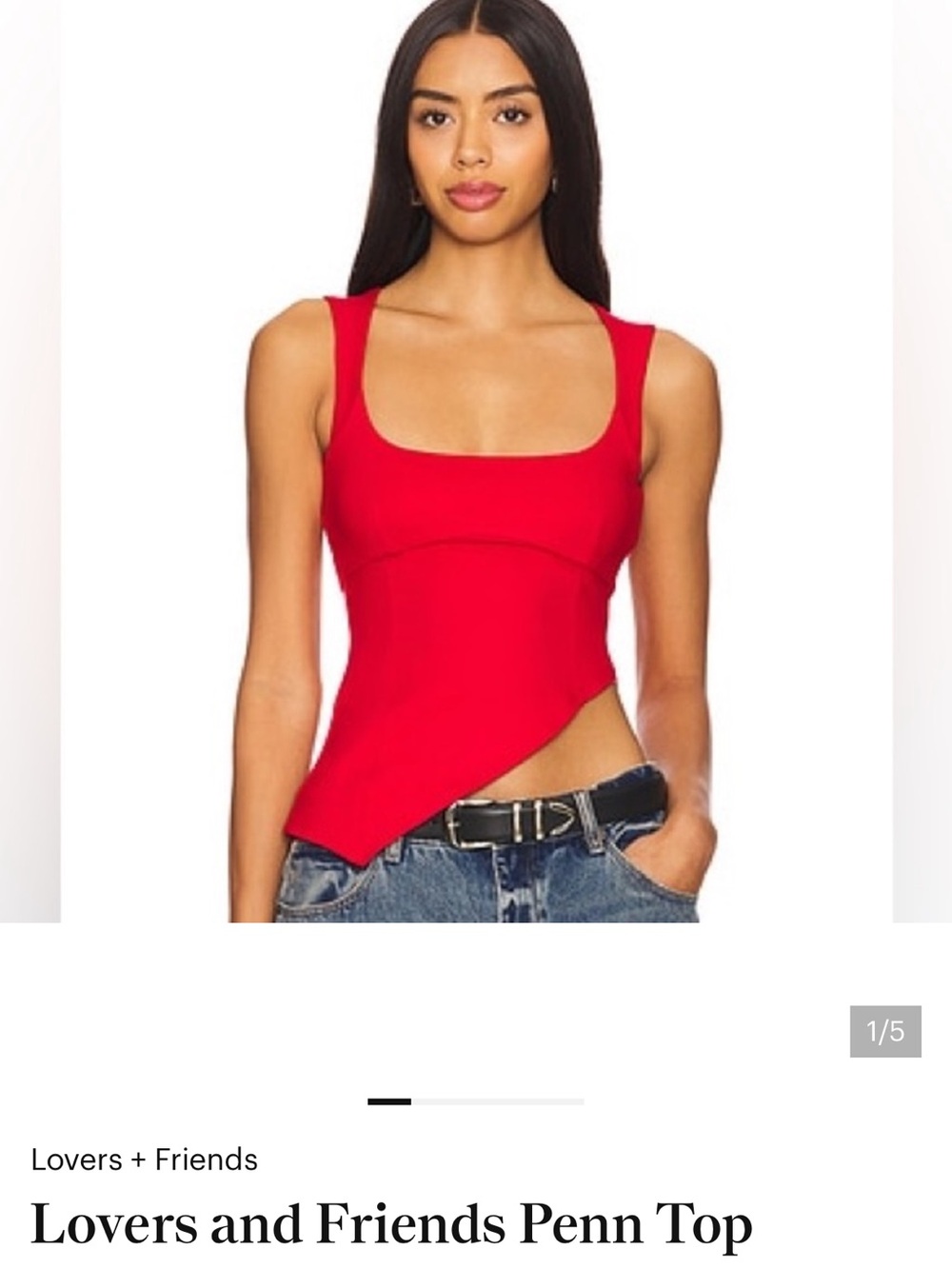 Lovers + Friends Penn Top
